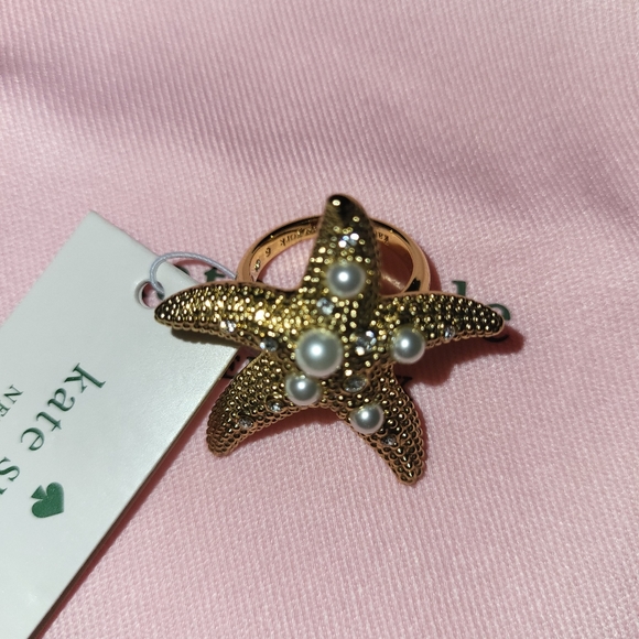 KATE SPADE • Sea Star Starfish Ring - Picture 3 of 12